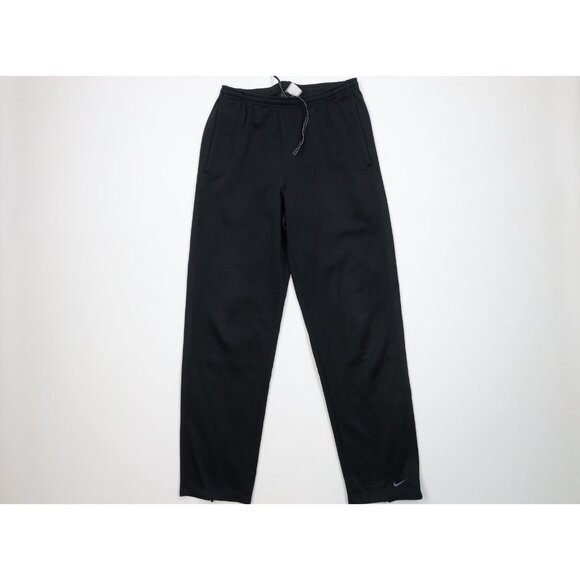 Vintage Nike Mens Small Travis Scott Mini Swoosh Knit Tapered Leg Sweatpants - Picture 1 of 13